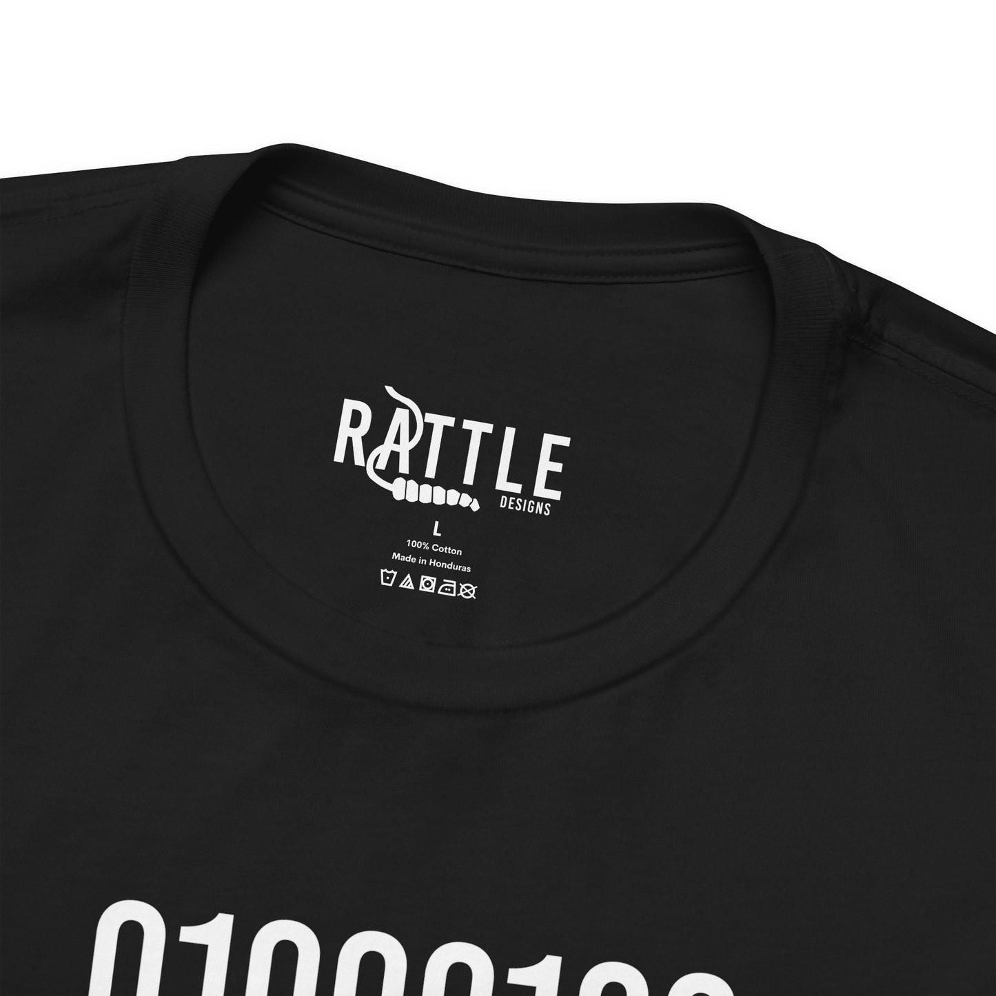 DOGE in Binary Unisex Jersey Short Sleeve Tee
