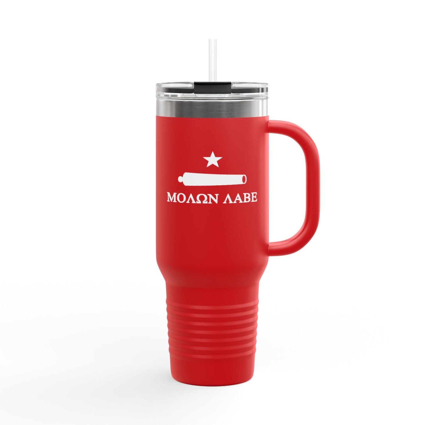 Canon and Star Molon Labe 40oz Insulated Travel Mug