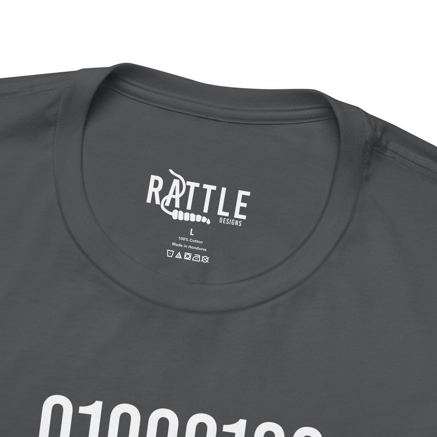 DOGE in Binary Unisex Jersey Short Sleeve Tee