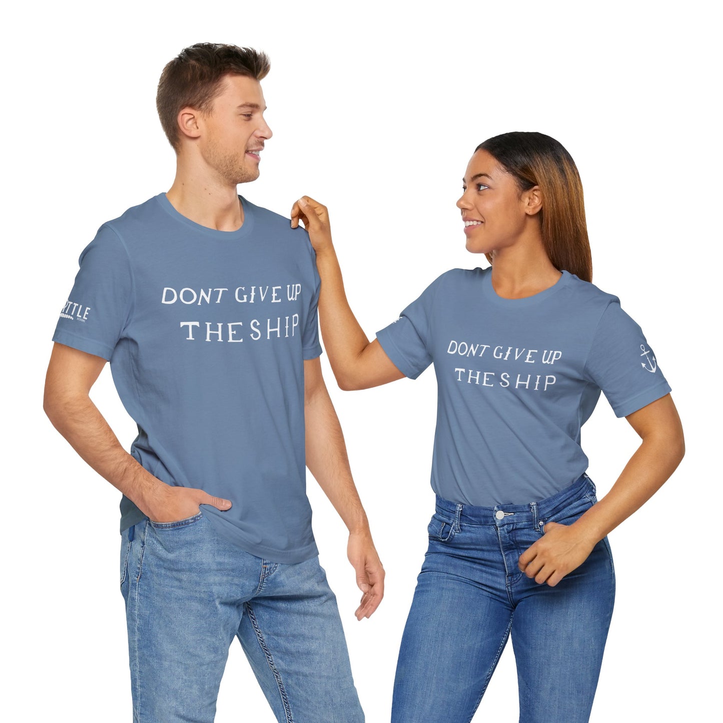 Don't Give Up the Ship Unisex Jersey Short Sleeve Tee