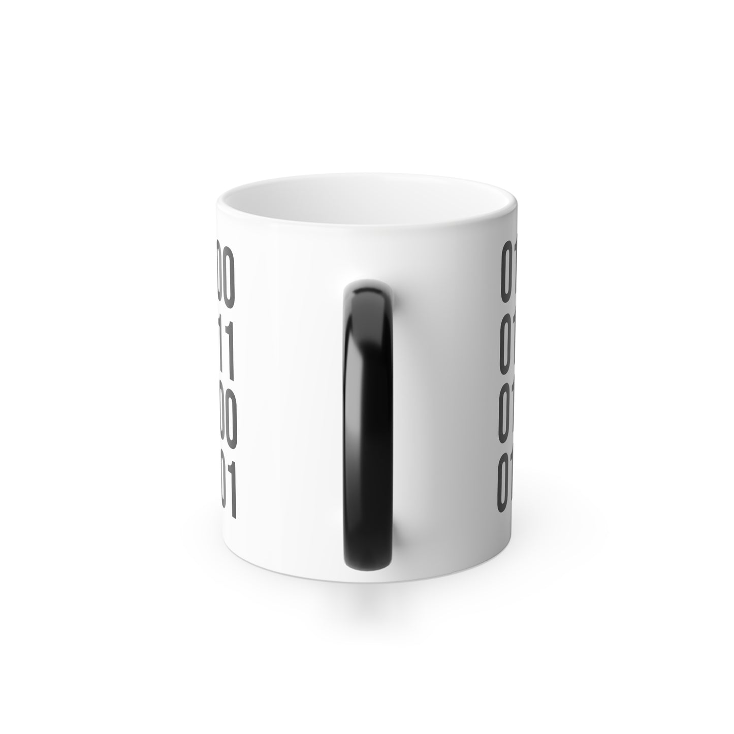 DOGE in Binary Code, Color Morphing Mug, 11oz
