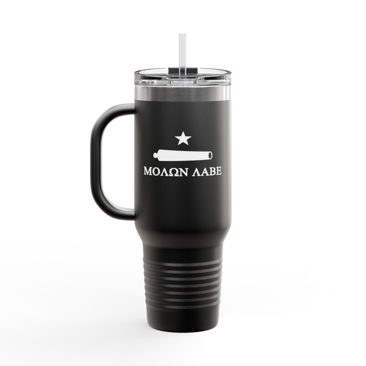 Canon and Star Molon Labe 40oz Insulated Travel Mug