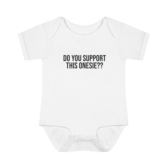 Bernie Do You Support This Onesie Cotton Baby Infant Onesie