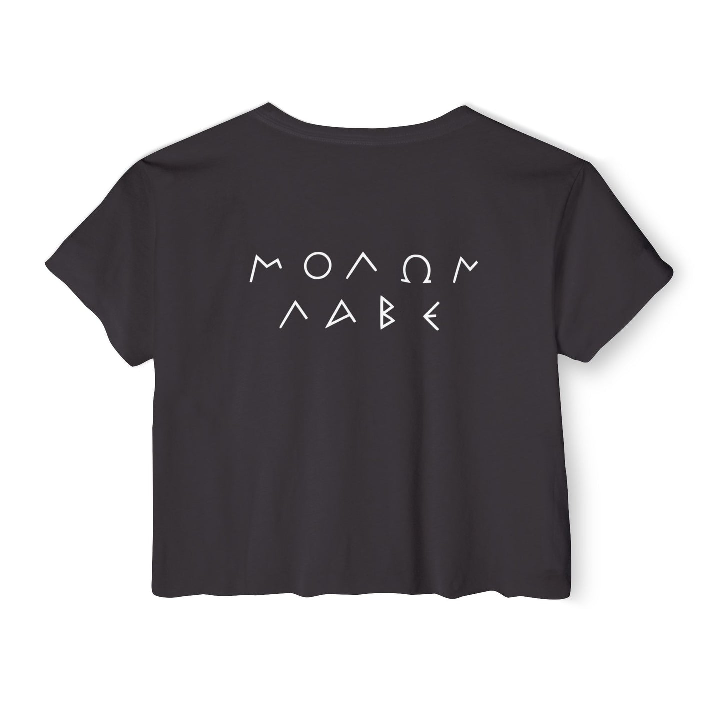 Molon Labe Women's Crop Top