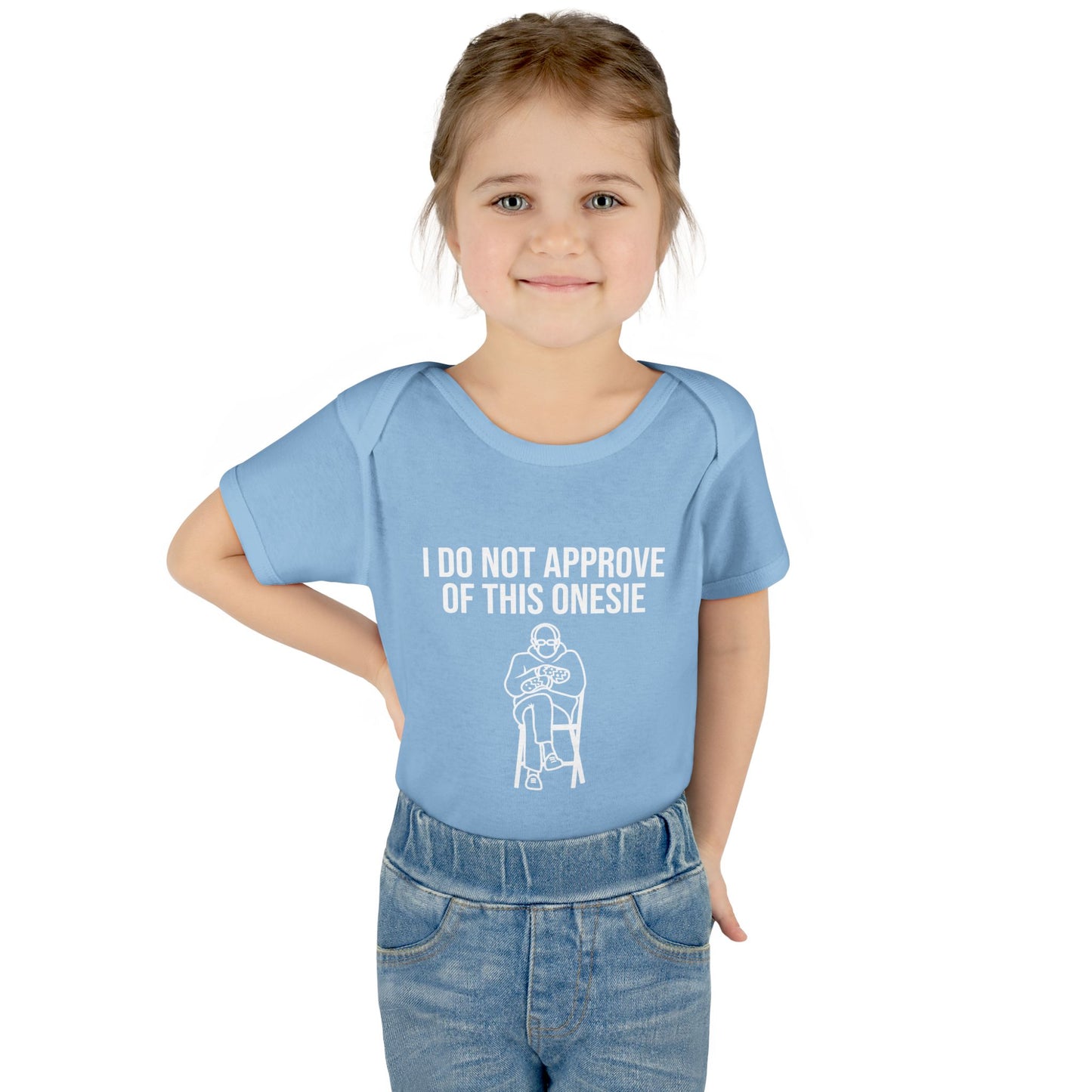 Bernie Onesie Humor Baby and Infant Onesie