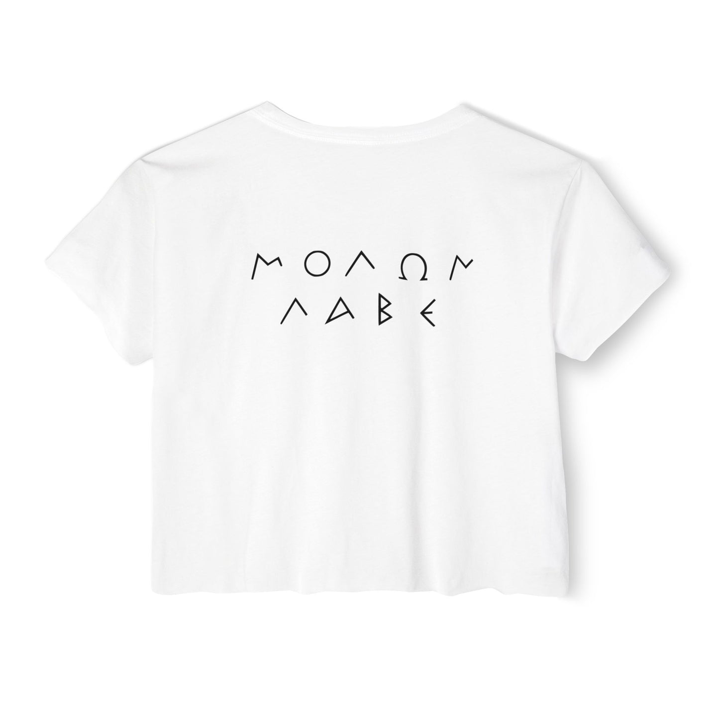 Molon Labe Women's Crop Top