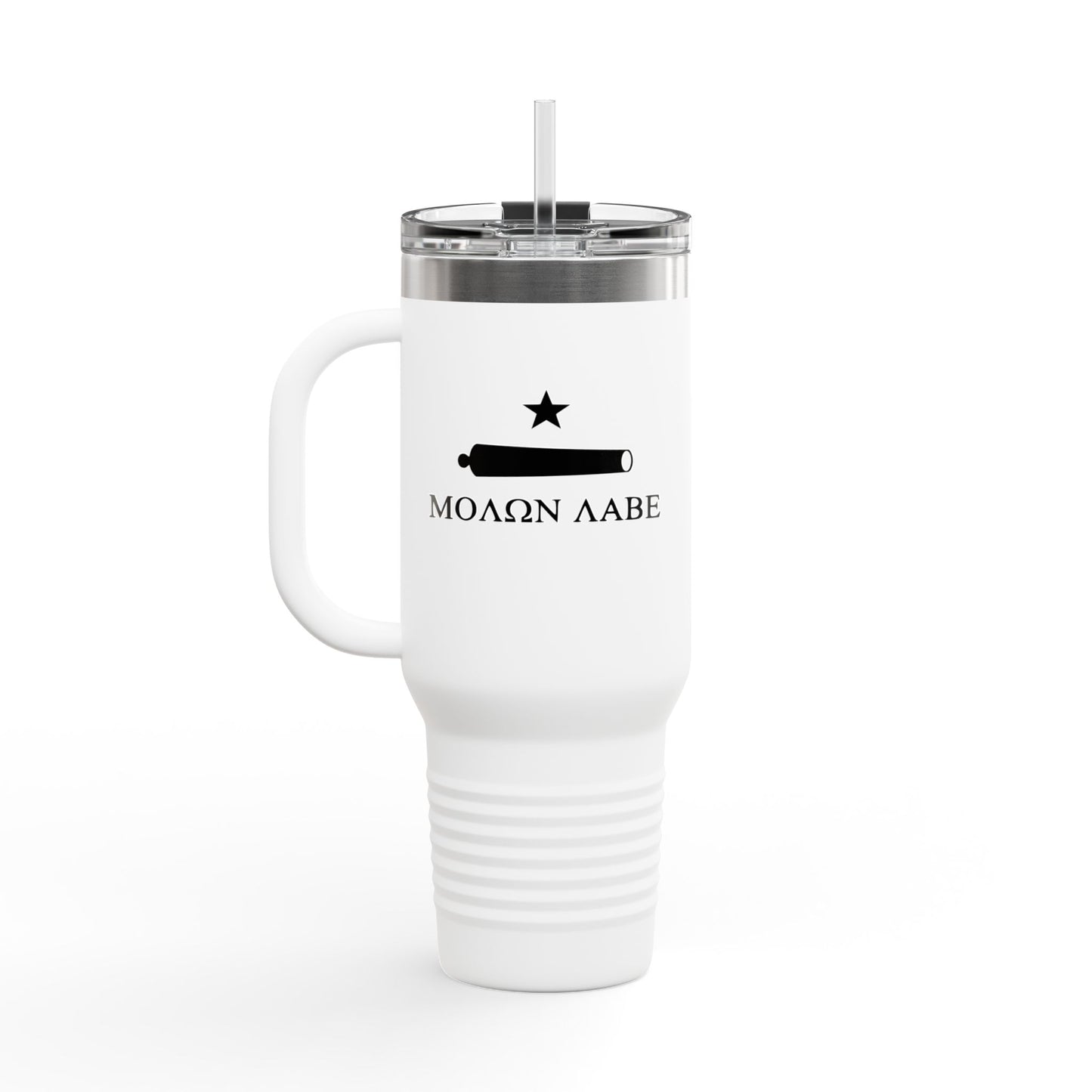 Canon and Star Molon Labe 40oz Insulated Travel Mug