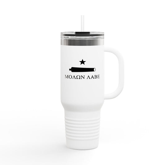 Canon and Star Molon Labe 40oz Insulated Travel Mug