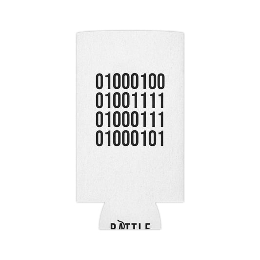 DOGE in Binary Can Cooler (Regular and Slim)