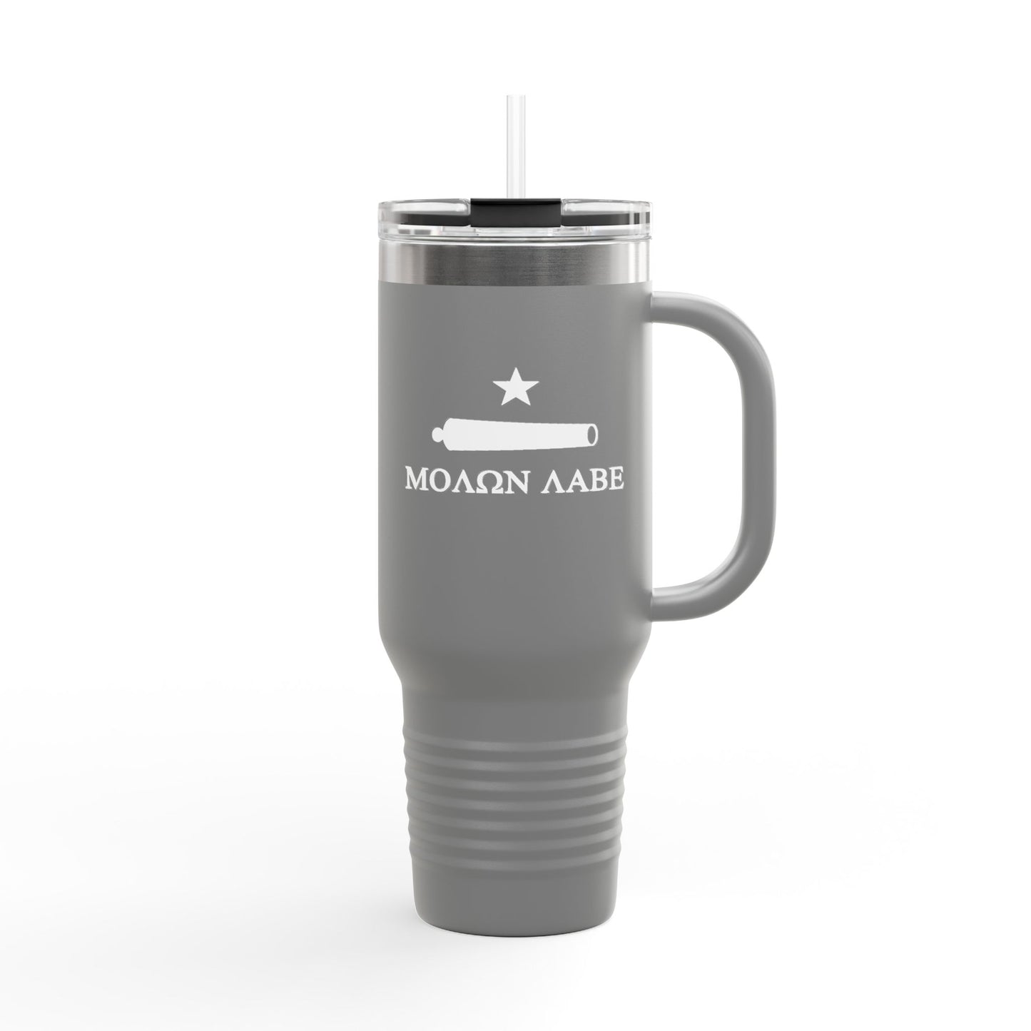 Canon and Star Molon Labe 40oz Insulated Travel Mug
