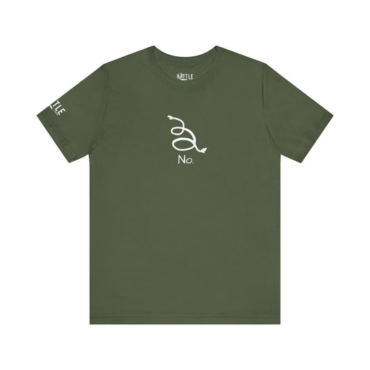 Minimalist Gadsden Flag Unisex Jersey Short Sleeve Tee