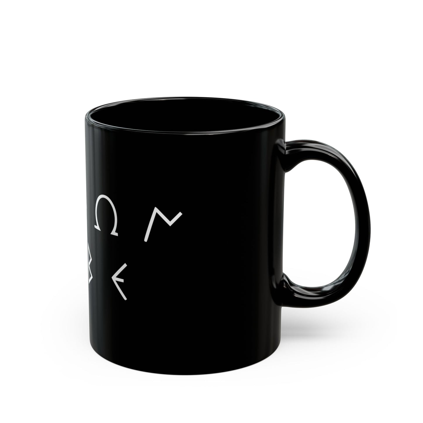 Minimalist Molon Labe Black Mug (11oz, 15oz)