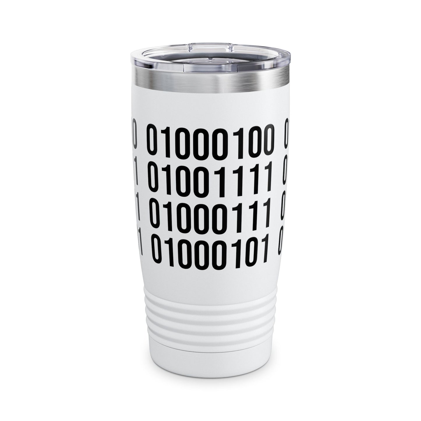 Doge in Binary Code Tumbler, 20oz