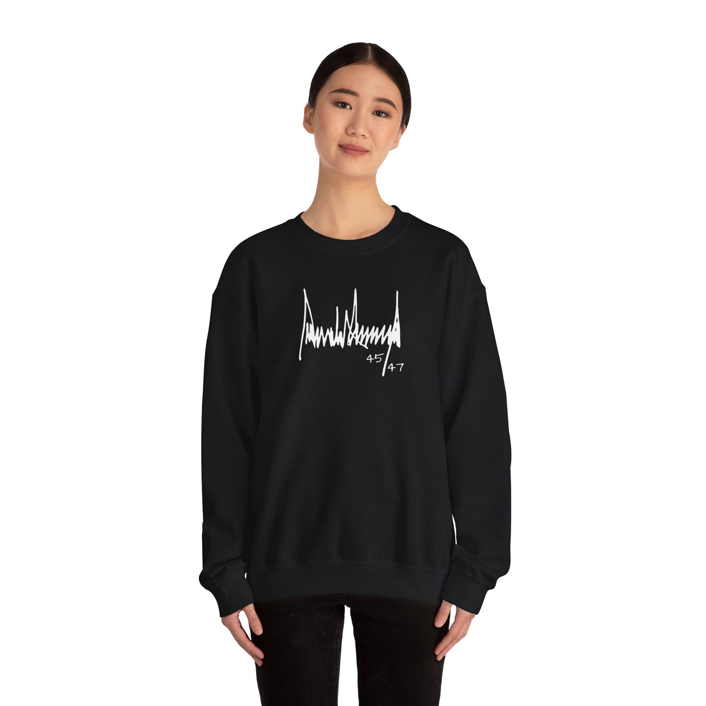 President Trump Signature Unisex Heavy Blend™ Crewneck Sweatshirt