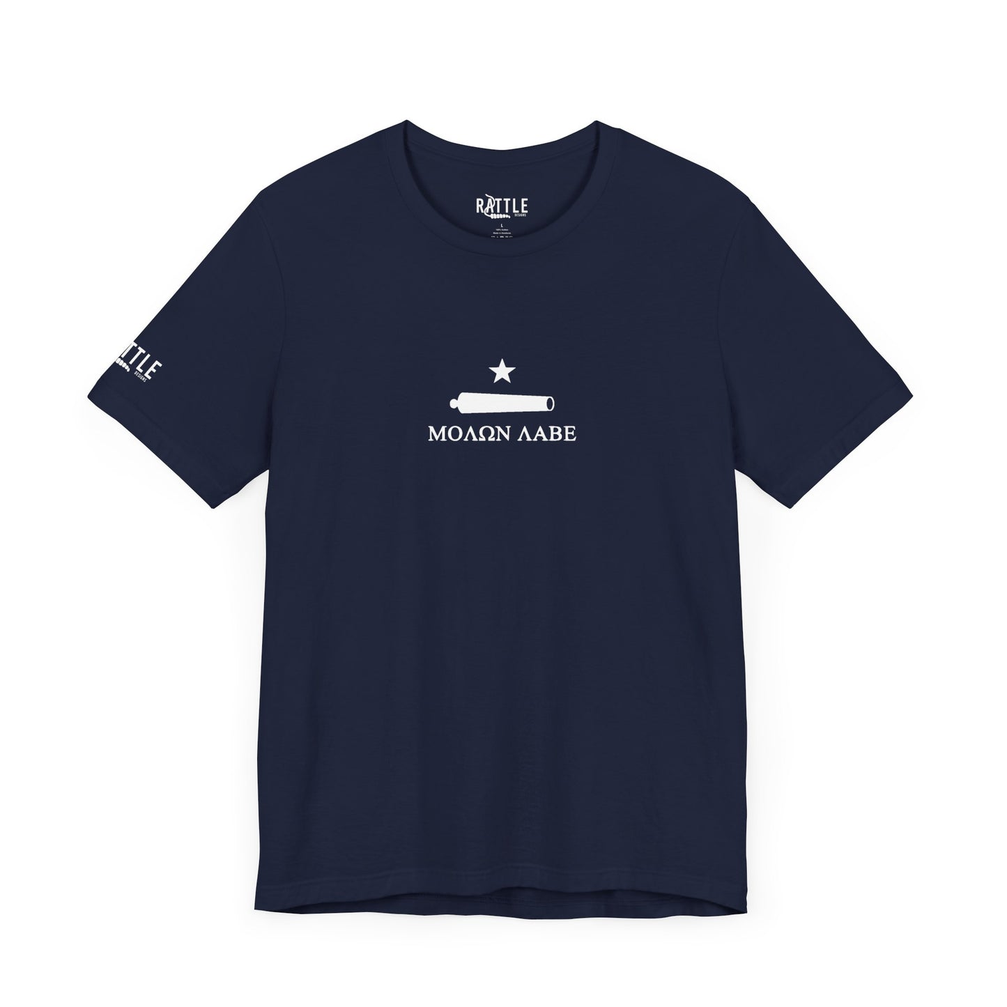 Canon and Star Molon Labe Minimalist Unisex Jersey Short Sleeve Tee