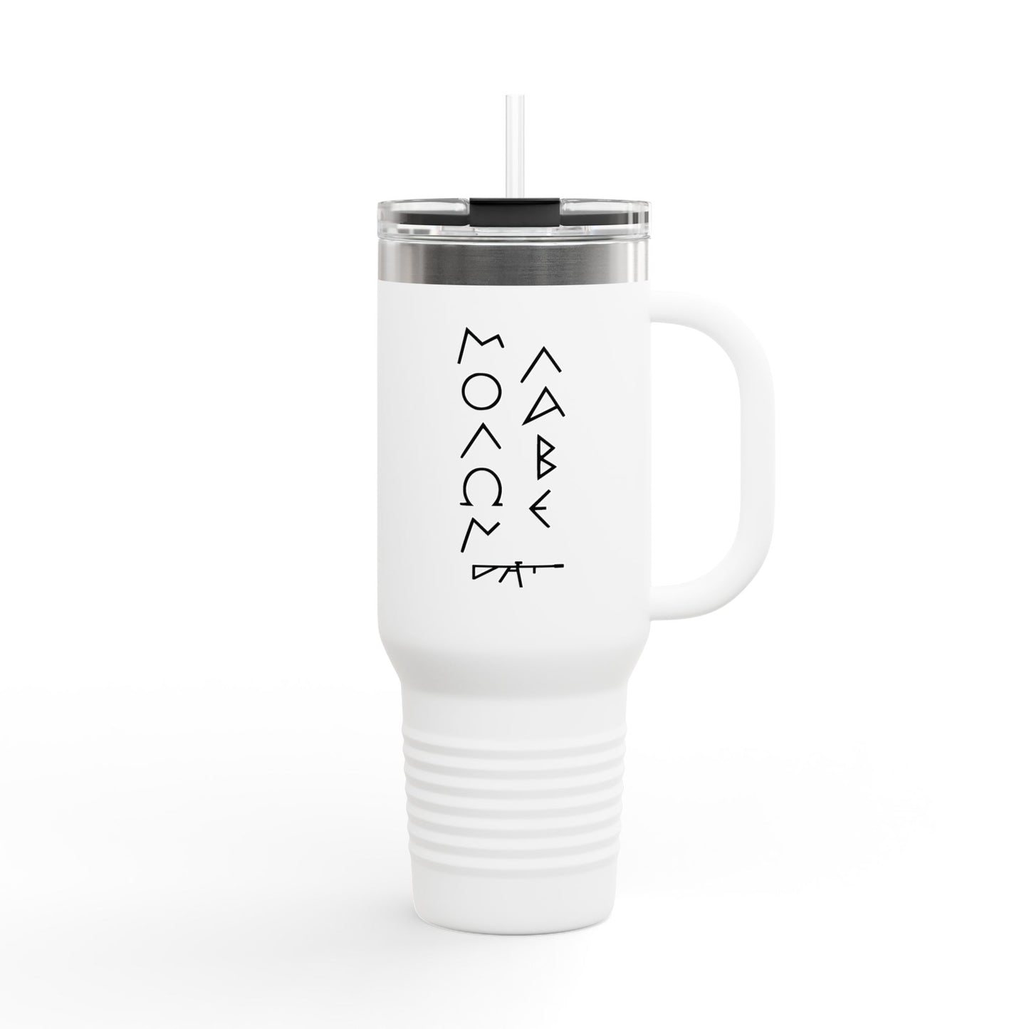 Molon Labe Minimalist 40oz Insulated Travel Mug