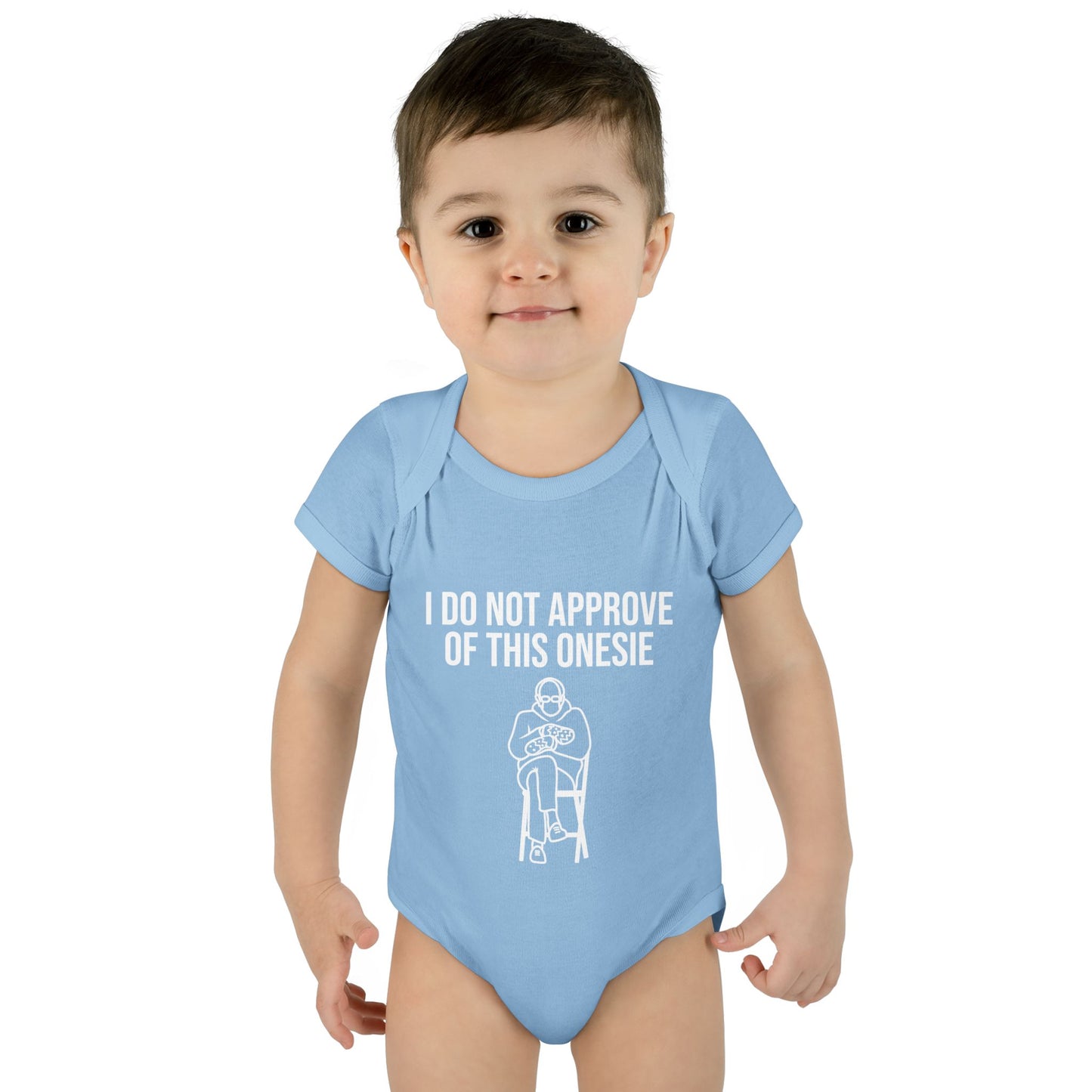 Bernie Onesie Humor Baby and Infant Onesie