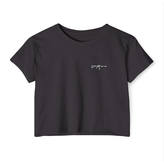 Molon Labe Women's Crop Top
