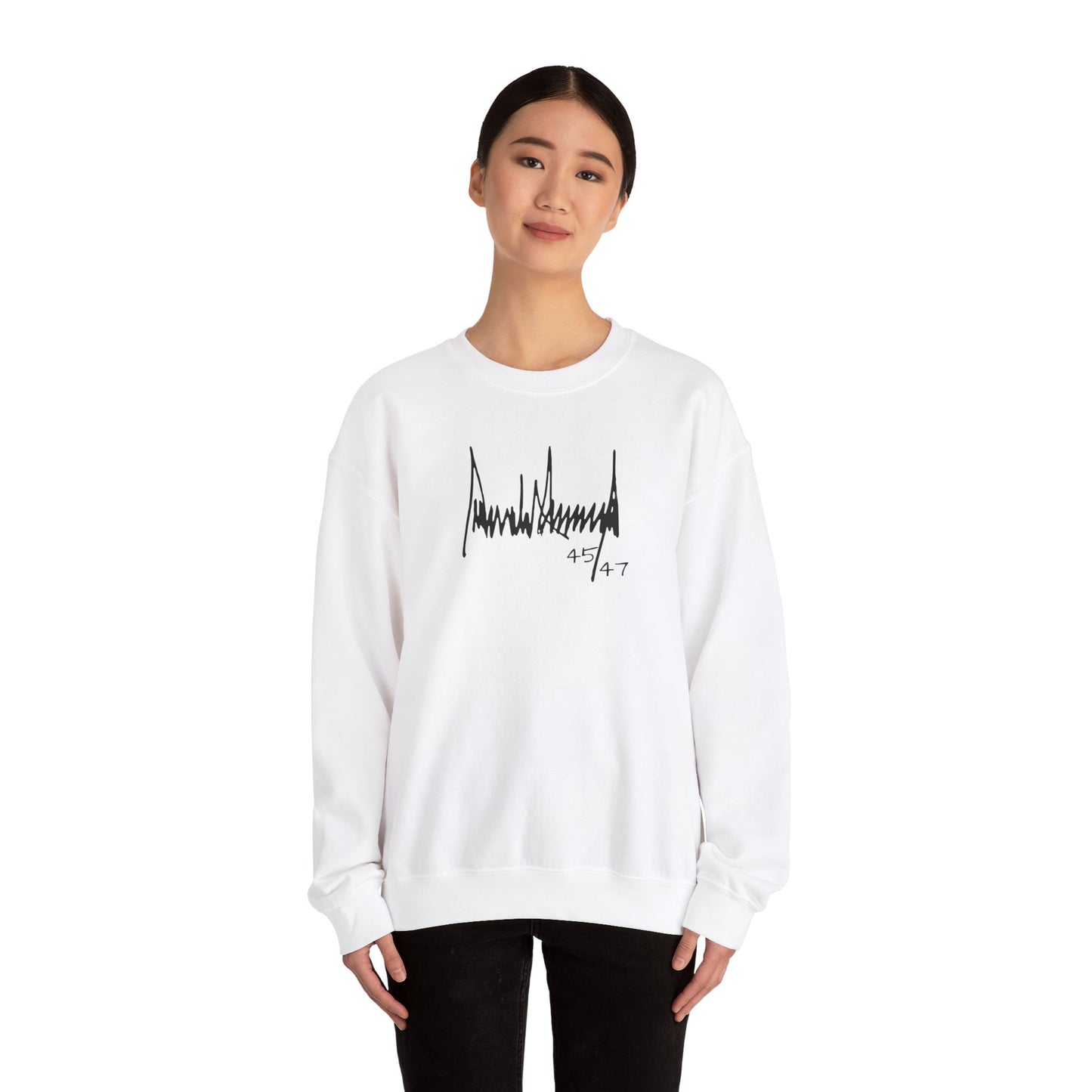 President Trump Signature Unisex Heavy Blend™ Crewneck Sweatshirt