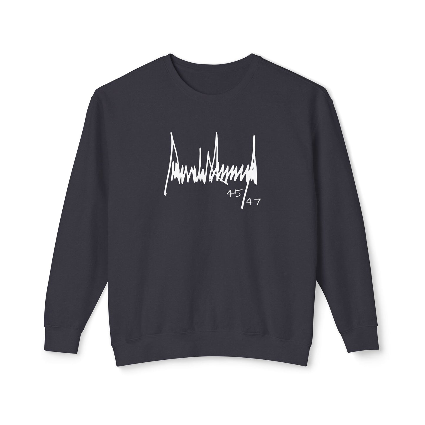 President Trump Signature Unisex Lightweight Crewneck Sweatshirt