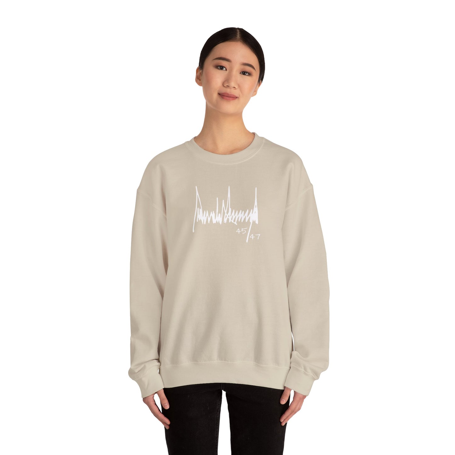 President Trump Signature Unisex Heavy Blend™ Crewneck Sweatshirt